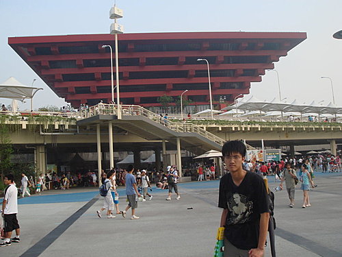 哥倆兒遊上海世博