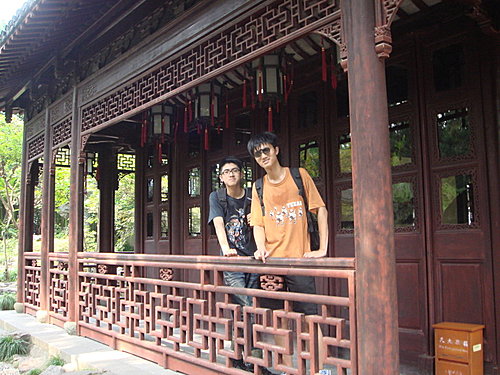 哥倆兒遊上海世博