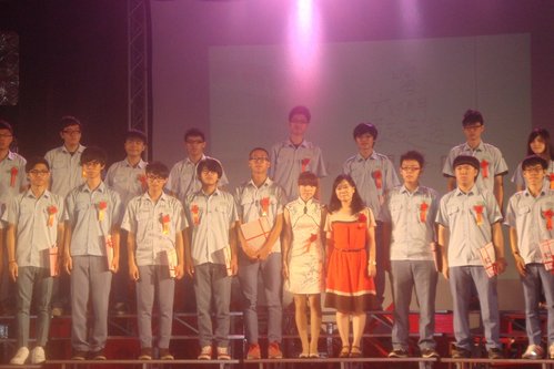 涵涵的高中畢業典禮